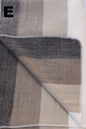 Alpaca Bed Blanket - Striped Purely Alpaca