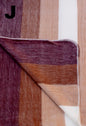 Alpaca Bed Blanket - Striped Purely Alpaca