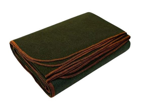 Alpaca ARMY Camp Blanket Purely Alpaca