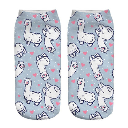 Alpaca Dreams of Love Socks Purely Alpaca