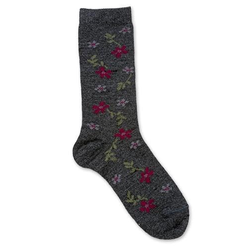 Alpaca Flower Socks Purely Alpaca