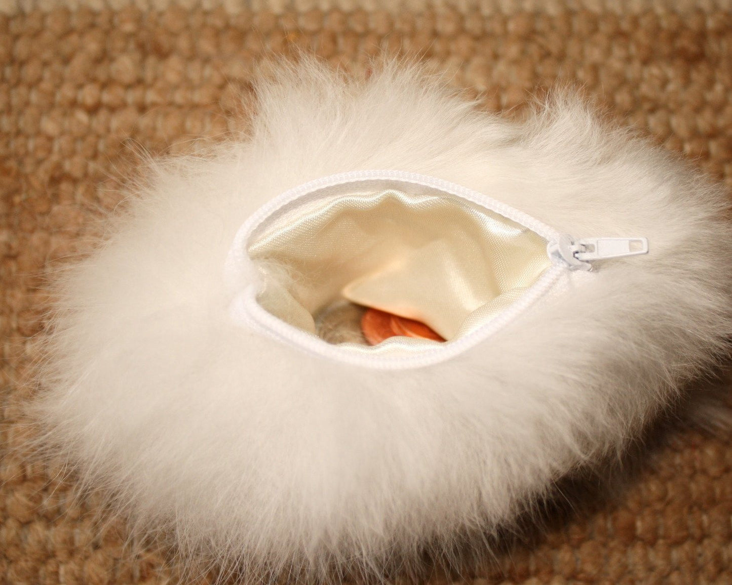 Alpaca Fur Coin Purse Purely Alpaca