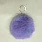 Alpaca Fuzzball Keychain Purely Alpaca