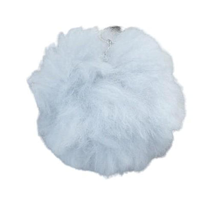 Alpaca Fuzzball Keychain Purely Alpaca