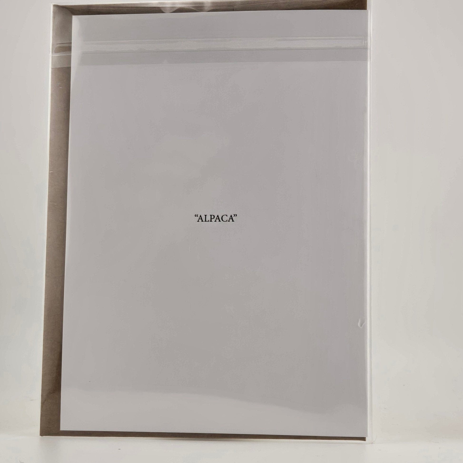 Alpaca Greeting Card - CoolPaca Purely Alpaca