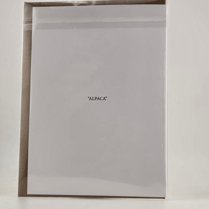 Alpaca Greeting Card - CoolPaca Purely Alpaca