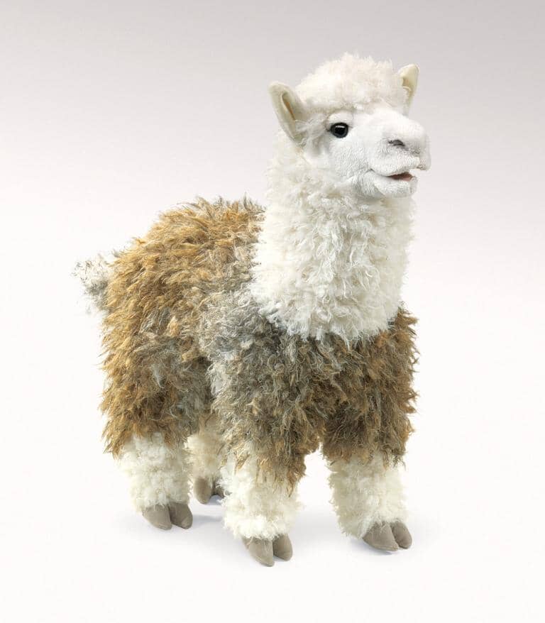 Alpaca Hand Puppet Purely Alpaca