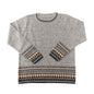 Alpaca Inca Patterned Sweater Purely Alpaca