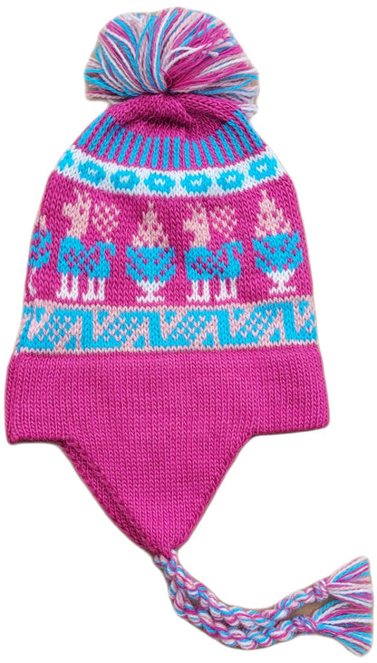 Alpaca Infant Toddler Chullo Hat Purely Alpaca