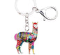 Alpaca Keychain Charm Purely Alpaca