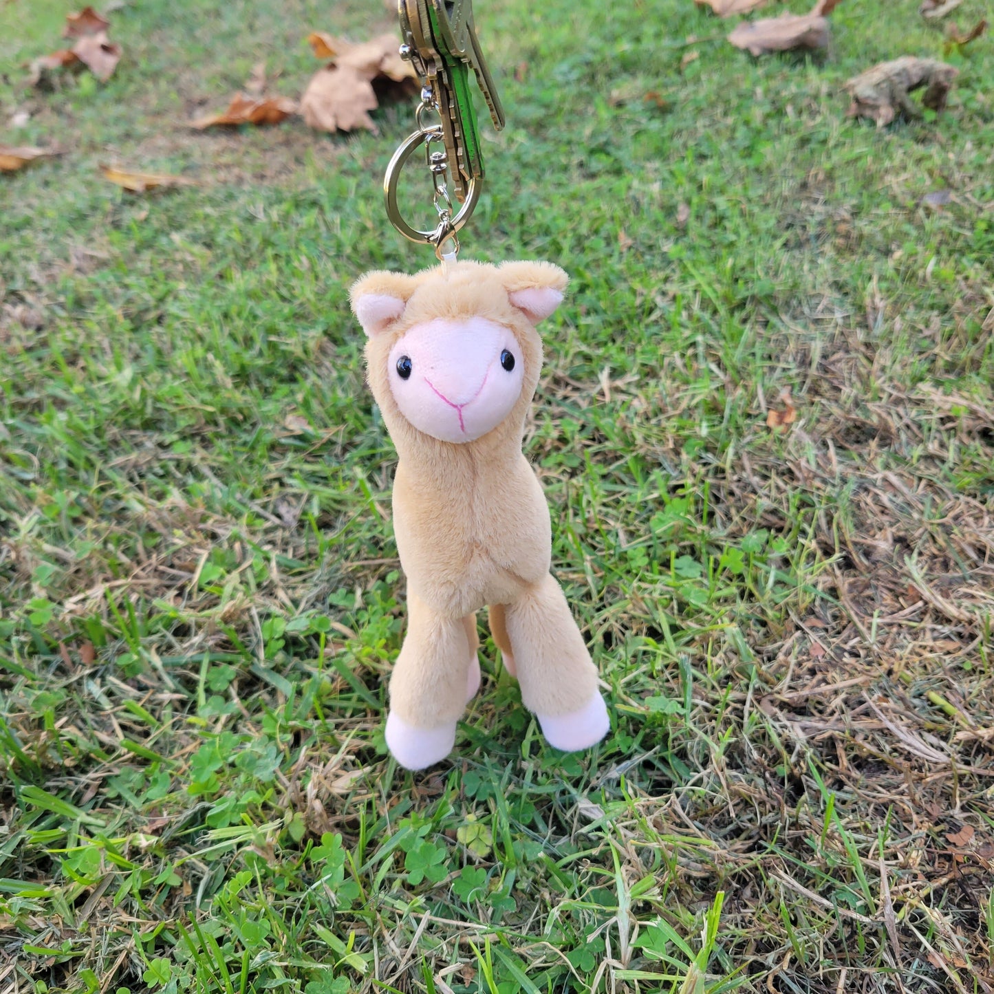 Alpaca Keychain Plush Purely Alpaca