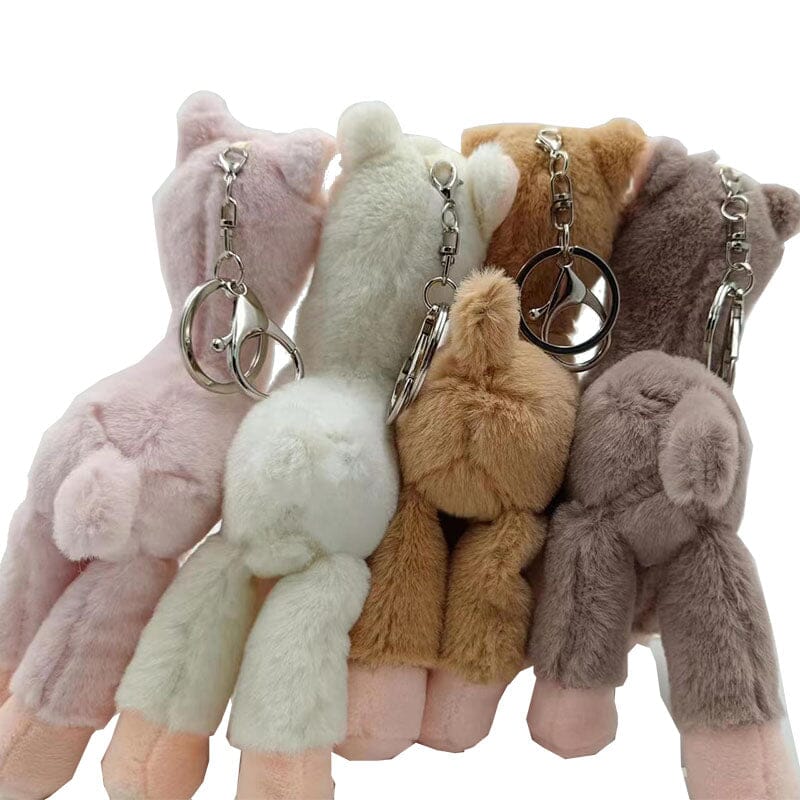 Alpaca Keychain Plush Purely Alpaca