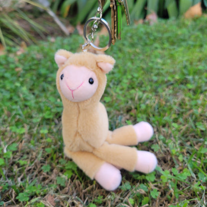 Alpaca Keychain Plush Purely Alpaca