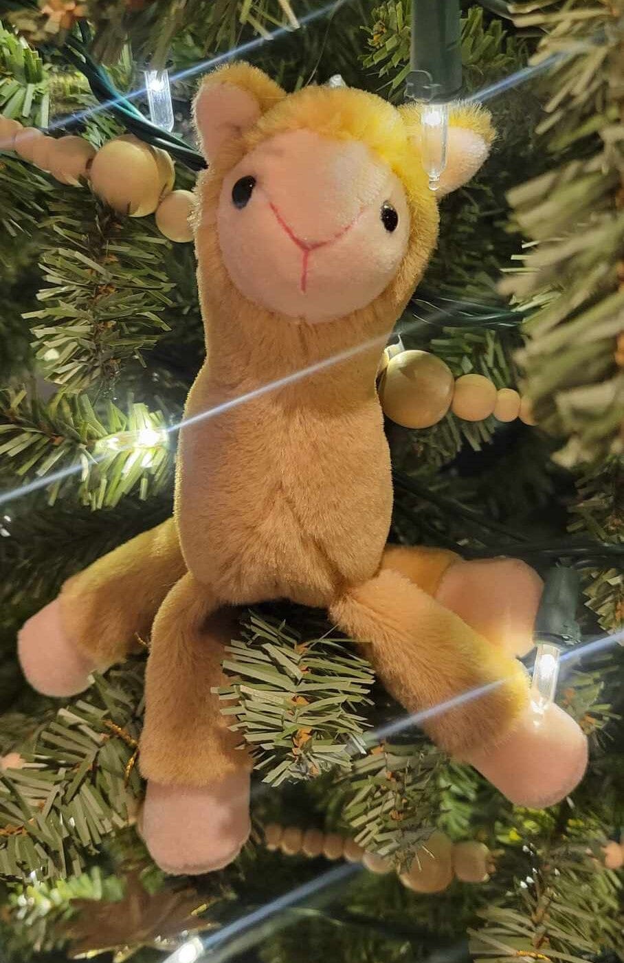 Alpaca Keychain Plush Purely Alpaca