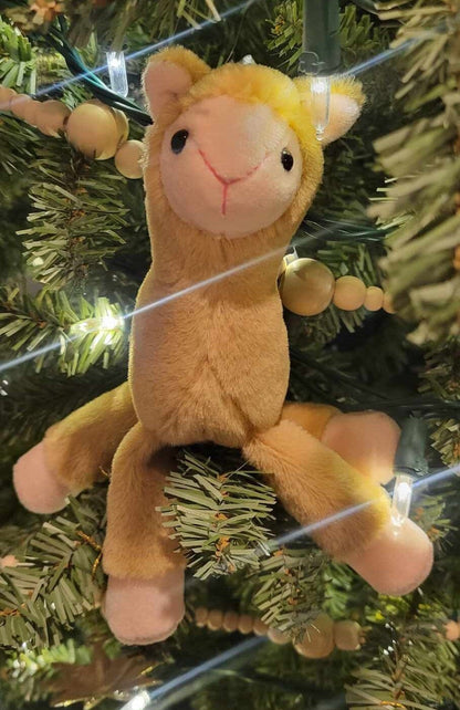 Alpaca Keychain Plush Purely Alpaca
