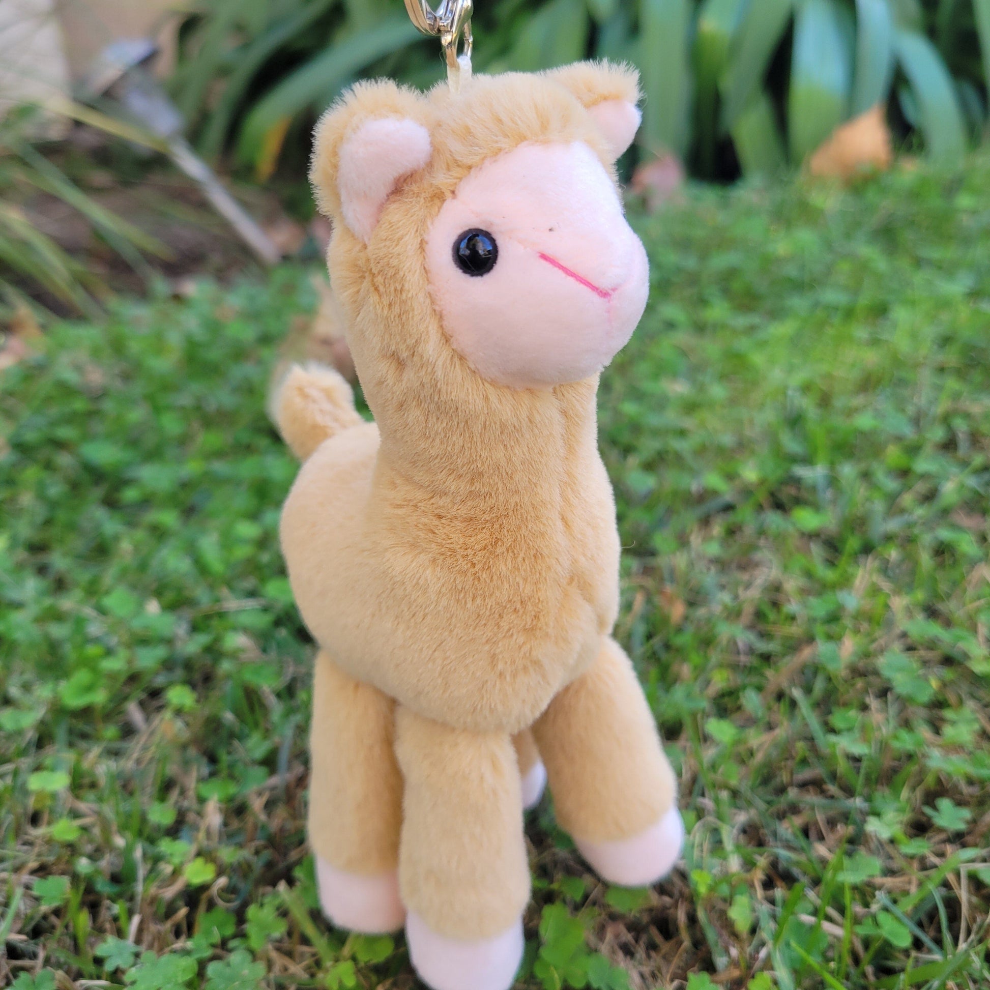 Alpaca Keychain Plush Purely Alpaca