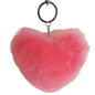 Alpaca Love Heart Shaped Fur Keychain Purely Alpaca