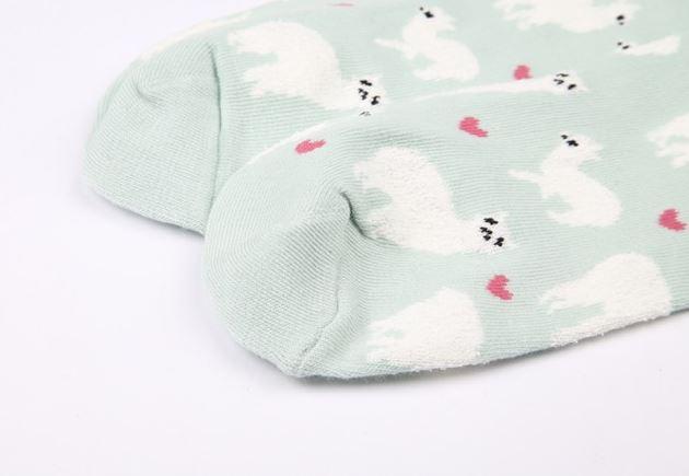 Alpaca Love No-Show Cotton Socks Purely Alpaca