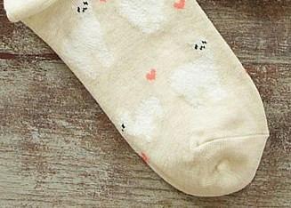 Alpaca Love No-Show Cotton Socks Purely Alpaca