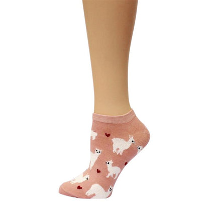 Alpaca Love No-Show Cotton Socks Purely Alpaca