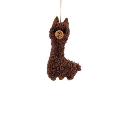 Alpaca Puff Plush Ornaments Purely Alpaca