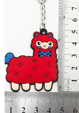 Alpaca Tag Keychain Purely Alpaca