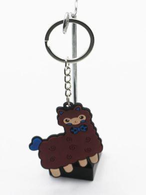 Alpaca Tag Keychain Purely Alpaca