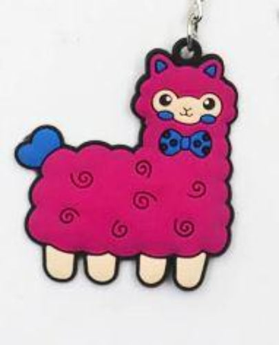 Alpaca Tag Keychain Purely Alpaca