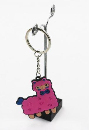 Alpaca Tag Keychain Purely Alpaca