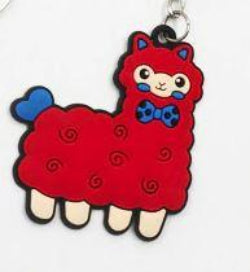 Alpaca Tag Keychain Purely Alpaca