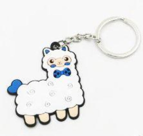 Alpaca Tag Keychain Purely Alpaca