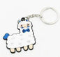 Alpaca Tag Keychain Purely Alpaca