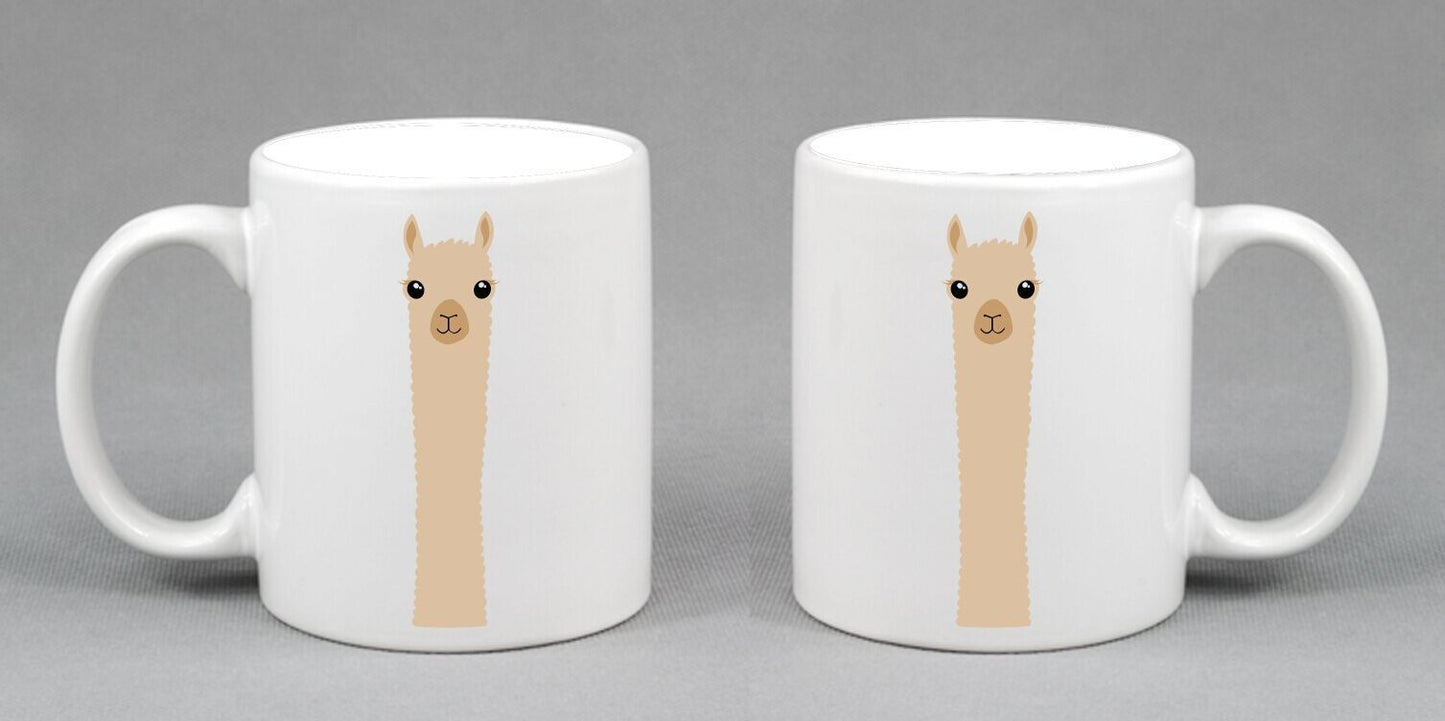 Alpaca Watching Coffee Mug Purely Alpaca