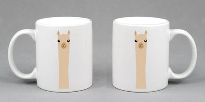 Alpaca Watching Coffee Mug Purely Alpaca