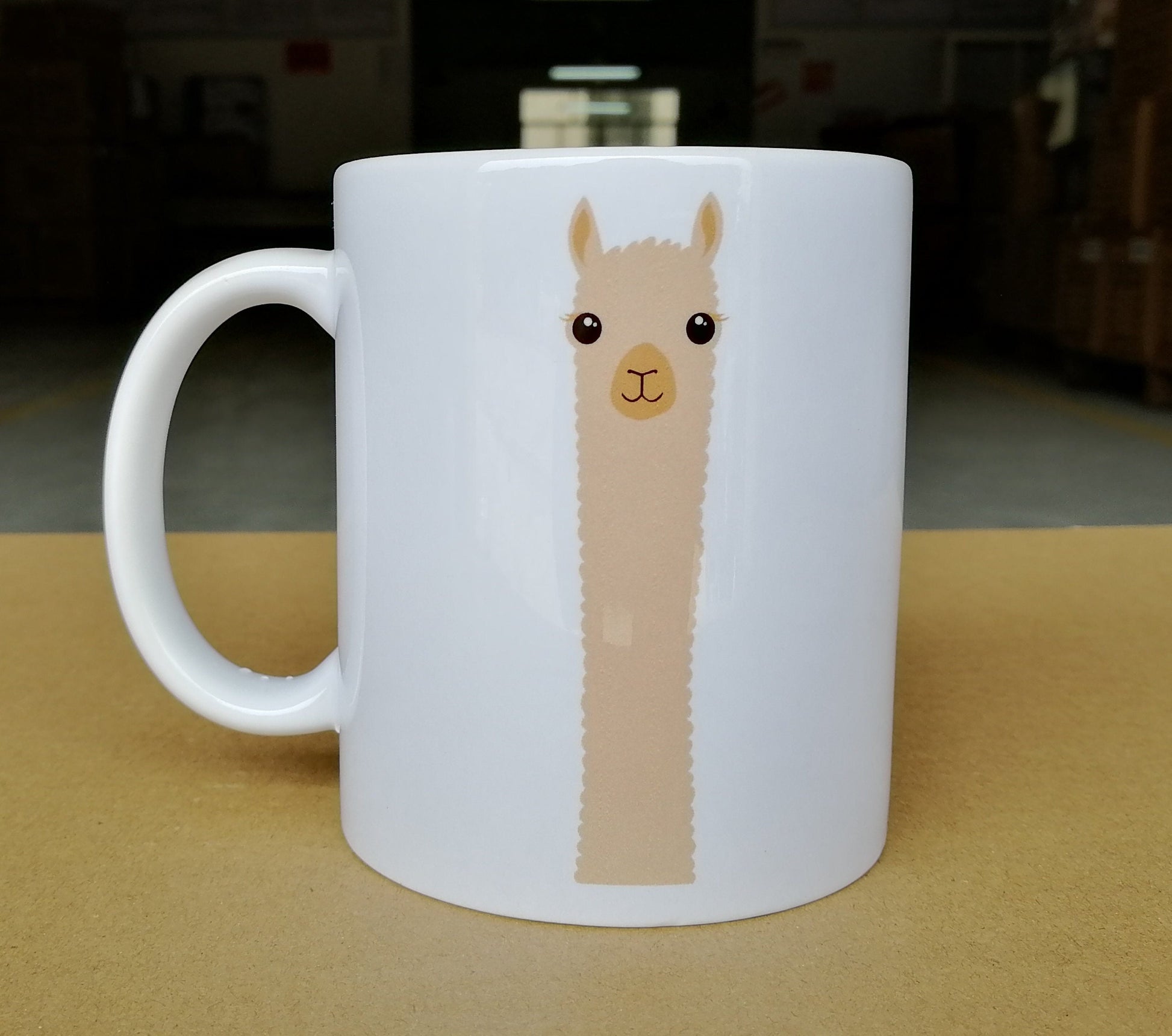 Alpaca Watching Coffee Mug Purely Alpaca
