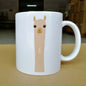 Alpaca Watching Coffee Mug Purely Alpaca