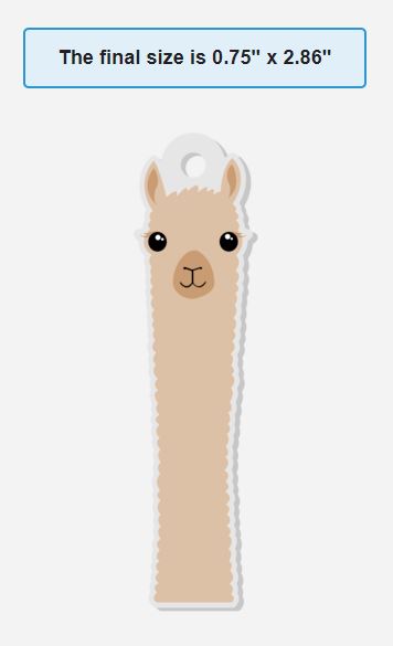 Alpaca Watching Keychain Purely Alpaca