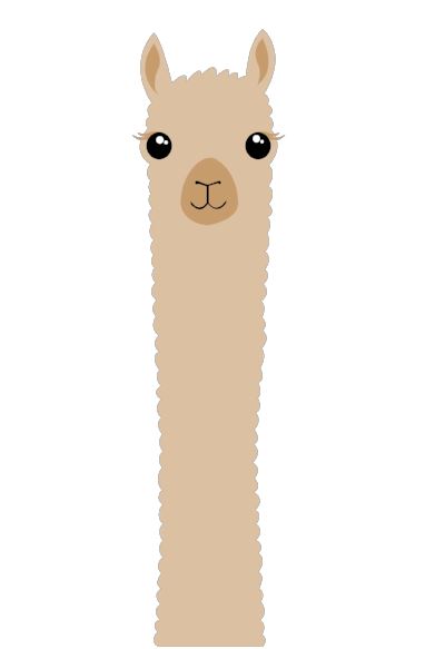 Alpaca Watching Lollipops Purely Alpaca