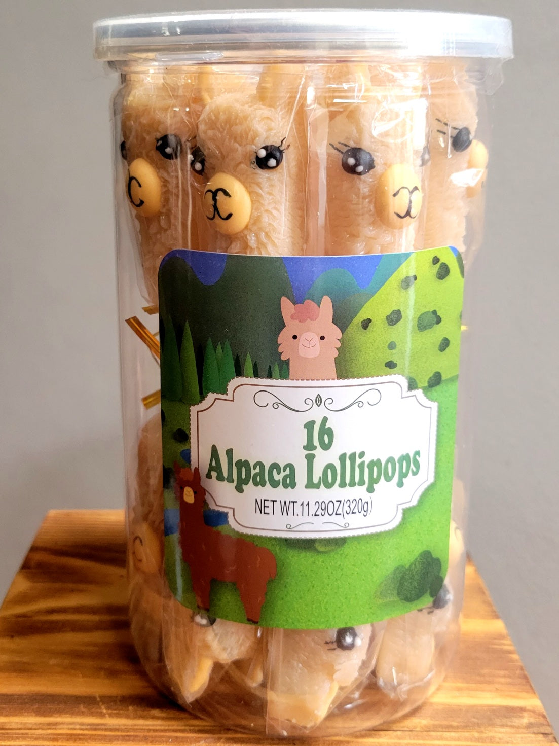 Alpaca Watching Lollipops Purely Alpaca