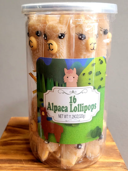 Alpaca Watching Lollipops Purely Alpaca