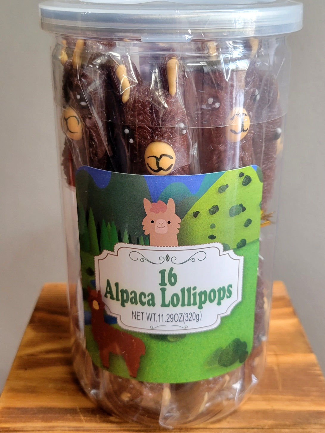 Alpaca Watching Lollipops Purely Alpaca