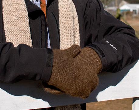 Alpaca Work/Play Alpaca Lined Mittens Purely Alpaca