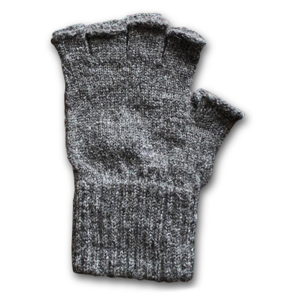 Alpaca Work/Play Fingerless Alpaca Gloves Purely Alpaca