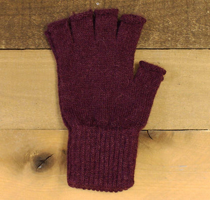 Alpaca Work/Play Fingerless Alpaca Gloves Purely Alpaca