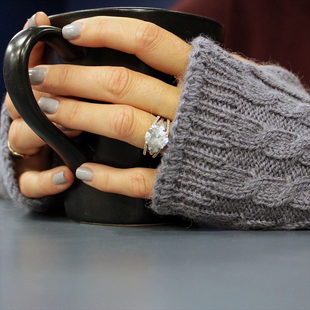Alpaca Wrist Warmers Cabled Purely Alpaca