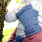 Alpaca Wrist Warmers Eyelet Purely Alpaca
