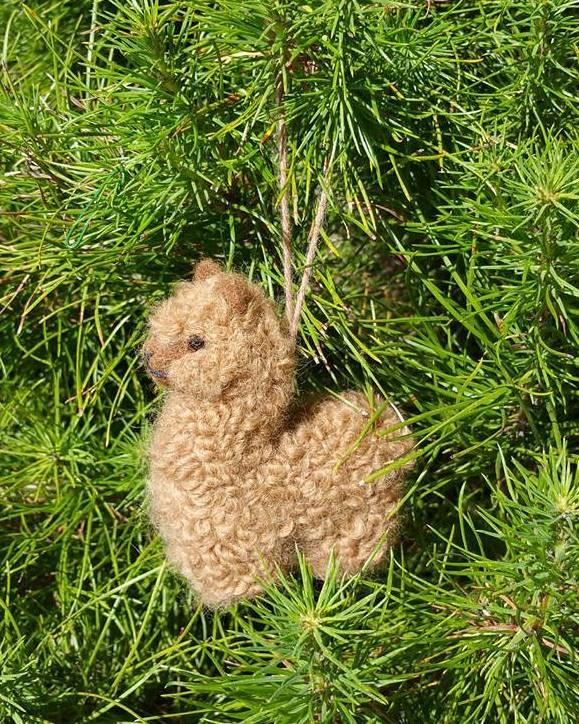 Alpacadorable Hand Made Baby Alpaca Ornaments Purely Alpaca