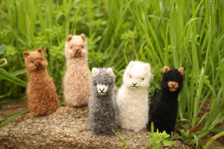 Alpacadorable Hand Made Baby Alpaca Ornaments Purely Alpaca