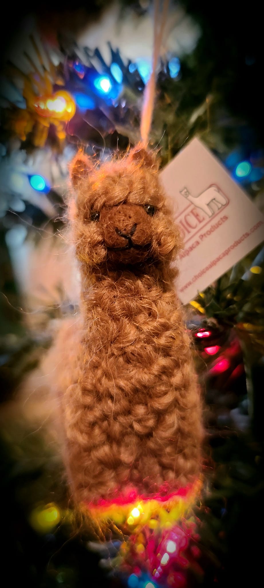 Alpacadorable Hand Made Baby Alpaca Ornaments Purely Alpaca