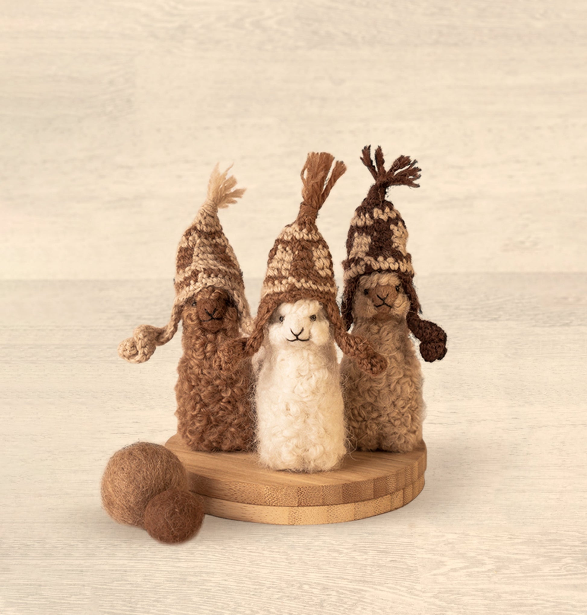 Alpacadorable Hand Made Baby Alpaca Ornaments Purely Alpaca